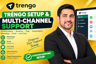 set up trengo unified inbox, whatsapp, email, live chat and automation