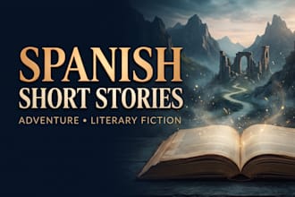 write spanish adventure and literature fiction short stories