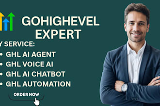 build gohighlevel ai agent, voice ai, chatbot and workflow automation
