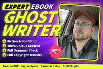 ghostwrite fiction non fictional ebook ghostwriting, ebook ghostwriter