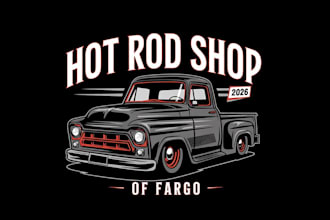 make high quality fantastic classic car logo