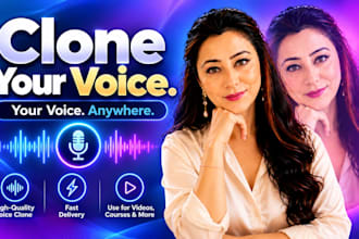 clone your voice and create ai voiceovers in it
