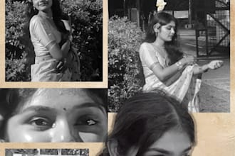 create a vintage pinterest collage and mood board designs