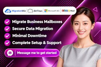migrate business mailboxes using migrationwiz bittitan microsoft 365 zoho mail