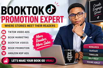 promote your book on tiktok with booktok marketing and book promotion