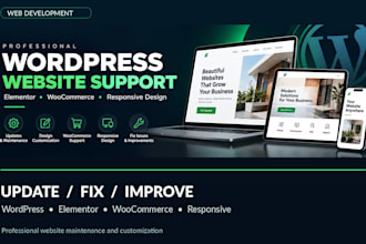 update content and images on your wordpress website