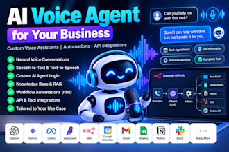build an ai voice agent for customer support and automation