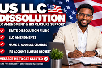 dissolve llc, file llc dissolution and llc amendment with the state