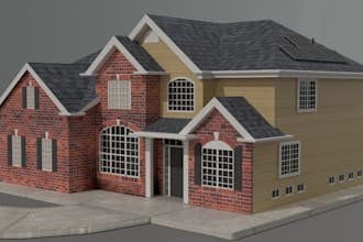 create lowpoly 3d models