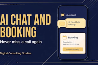 install an ai chat assistant and online booking on your existing website