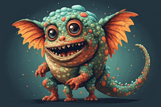 create cute custom cartoon characters and colorful avatars