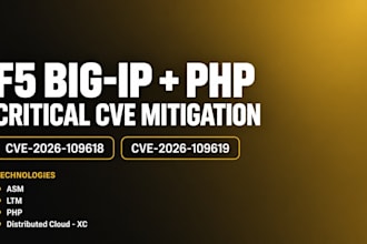 mitigate critical PHP cves and secure f5 bigip environments