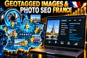 geotag and optimize your business images for local SEO france