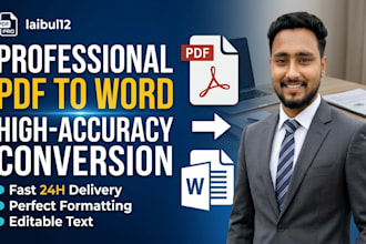 convert PDF to word and word to PDF editable documents