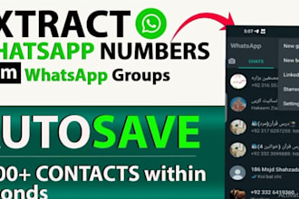 extract whatsapp number,whatsapp blast messages, real whatsapp group members