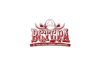 make horse club logo with western gritty of swag and pride