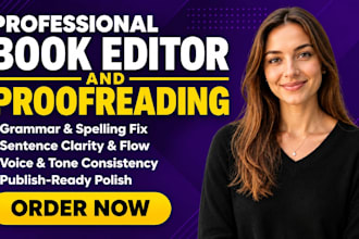 do book proofreading and book editing