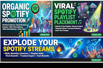 run email campaign ads to promote spotify music promotion with zero bot