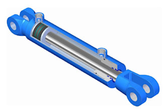 design hydraulic cylinders and hydraulic systems with cad