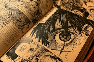 manga comic book illustration manga artist anime manga page