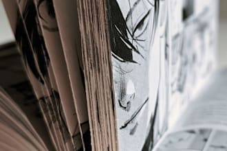 manga comic book illustration manga artist anime manga page