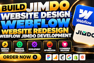 build jimdo website design webflow website redesign webflow jimdo developement