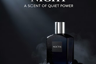 design luxury perfume and fragrance product ads