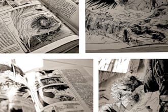 manga page manga storyboard comic strip manga panel