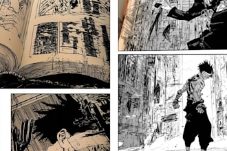 manga page manga storyboard comic strip manga panel