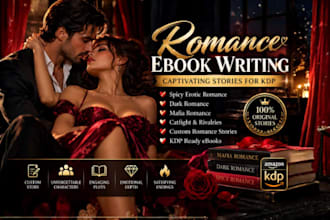 write spicy erotic romance, story, dark romance, catfight, mafia, kdp, ebook
