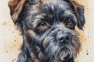 paint stunning pet portrait