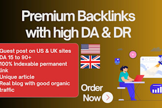 provide guest post on US and UK sites