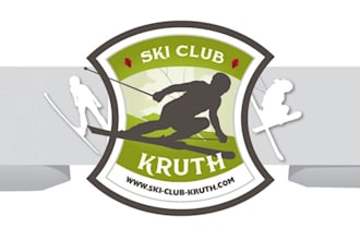 design elegant intriguing ski club logo