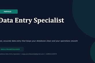 do data entry and data collection