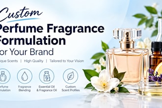 create custom perfume fragrance formulas for your brand and reverse engineering