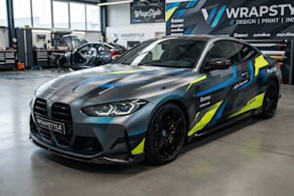 design creative vehicle wraps and custom graphics for cars and vans