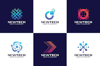 make memorable technology saas logo