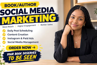 booktok social media marketing manger bookstagram book marketing author smm