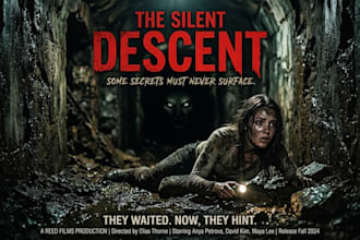 create horror movie poster design