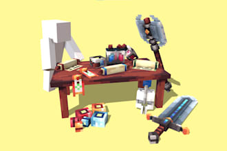 create custom minecraft items and weapons in blockbench