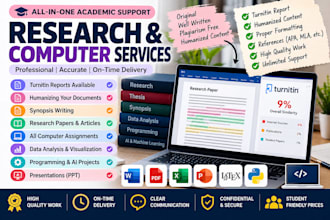proofread, edit, paraphrase and format research documents