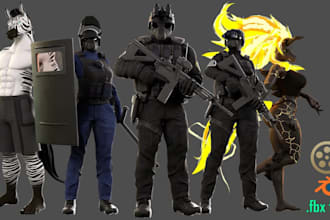 port or create sfm model l4d2 gmod playermodel cs2 mmd tf2 vr character