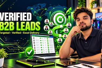 build a verified b2b lead list for your business