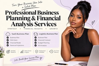 write a saas business plan, pitch deck, financial model and revenue projections
