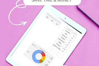 build an automated budget planner in google sheets
