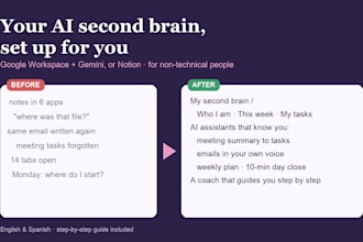 build your ai second brain in google workspace with gemini or notion