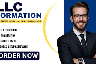 register US llc for non US resident with ein address registered agent bank setup