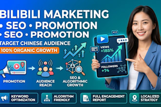 do bilibili marketing seo and video promotion for chinese audience