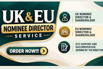provide uk nominee director to be your company nominee director and shareholder