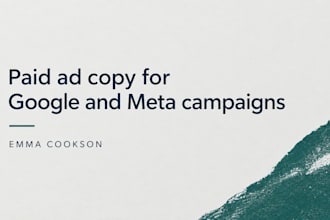 write paid ad copy for google and meta campaigns